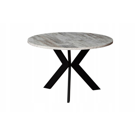 Konferenční stolek IWO - beton/černá T-TABLE