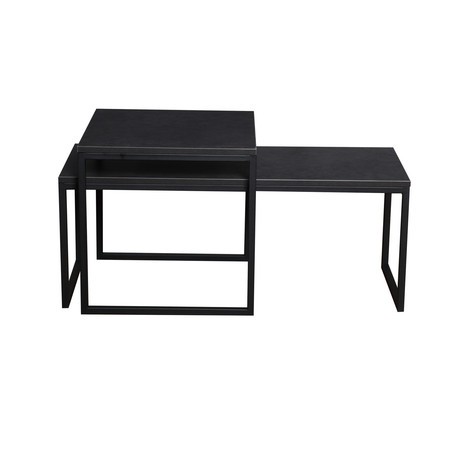 Konferenční stolky NATI - černá/černá T-TABLE