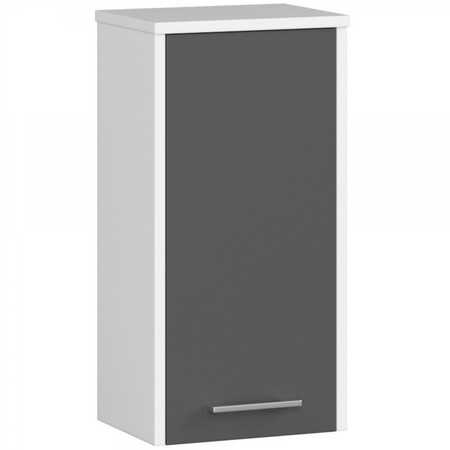 Koupelnová skříňka FIN W30 - bílá/grafit Akord