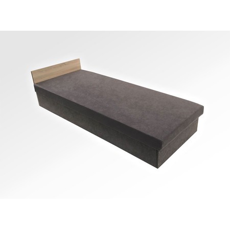 Válenda Chrisi D90 - 90x200 cm Světle modrá Panty vlevo Dub sonoma Graja