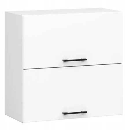 Závěsná kuchyňská skříňka OLIVIA W80 - bílá Akord