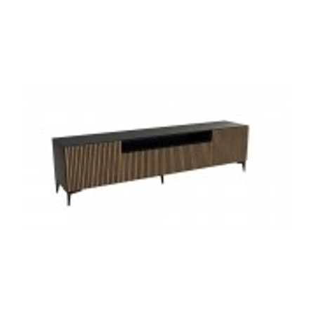 Televizní stolek RTV Cora Dub řemeslný-černá 180 cm Furniture