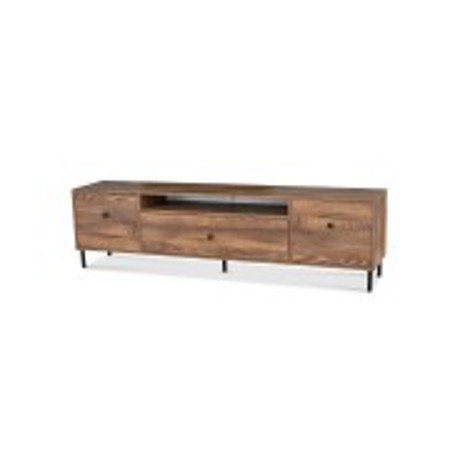 Televizní stolek RTV Mell 180 cm -  kaštan Furniture