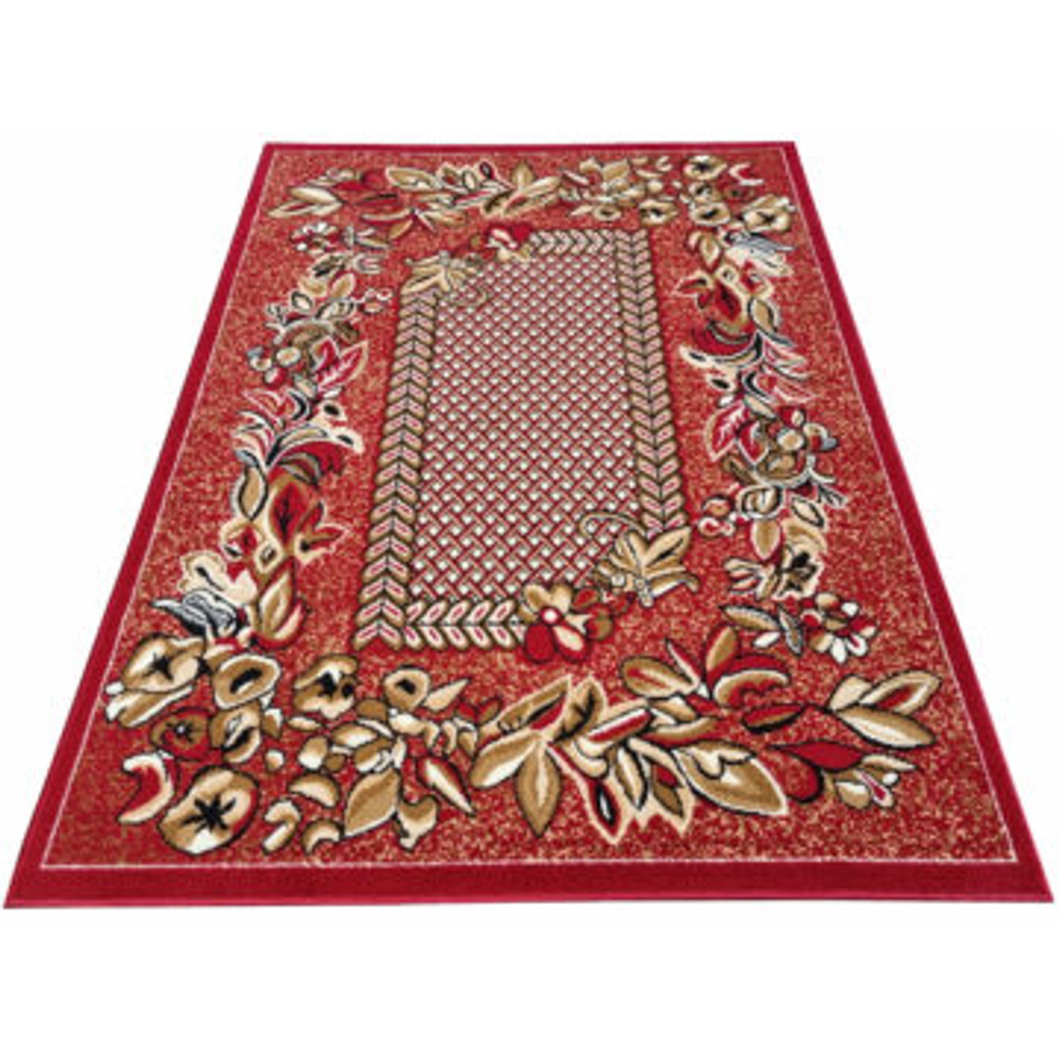 Koberec PP 7192 červená - 80x150 cm Rexcarpet s.c.