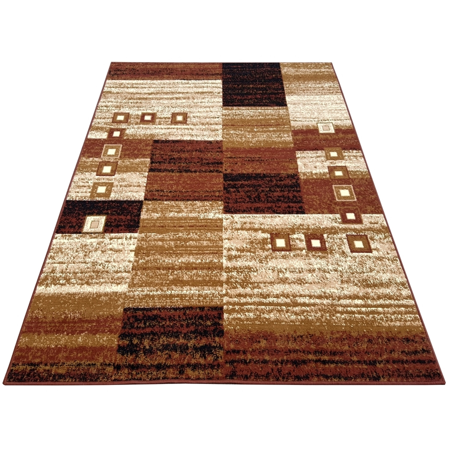 Koberec PP 765 hnědá - 70x130 cm Rexcarpet s.c.