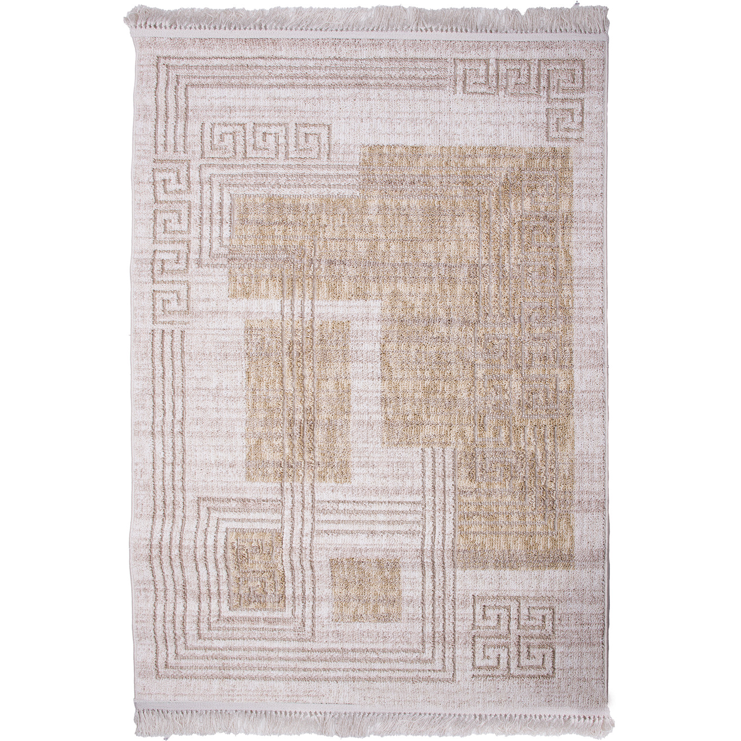 Koberec BENITA 502 žlutá-krémová - 200x290 cm Marbex