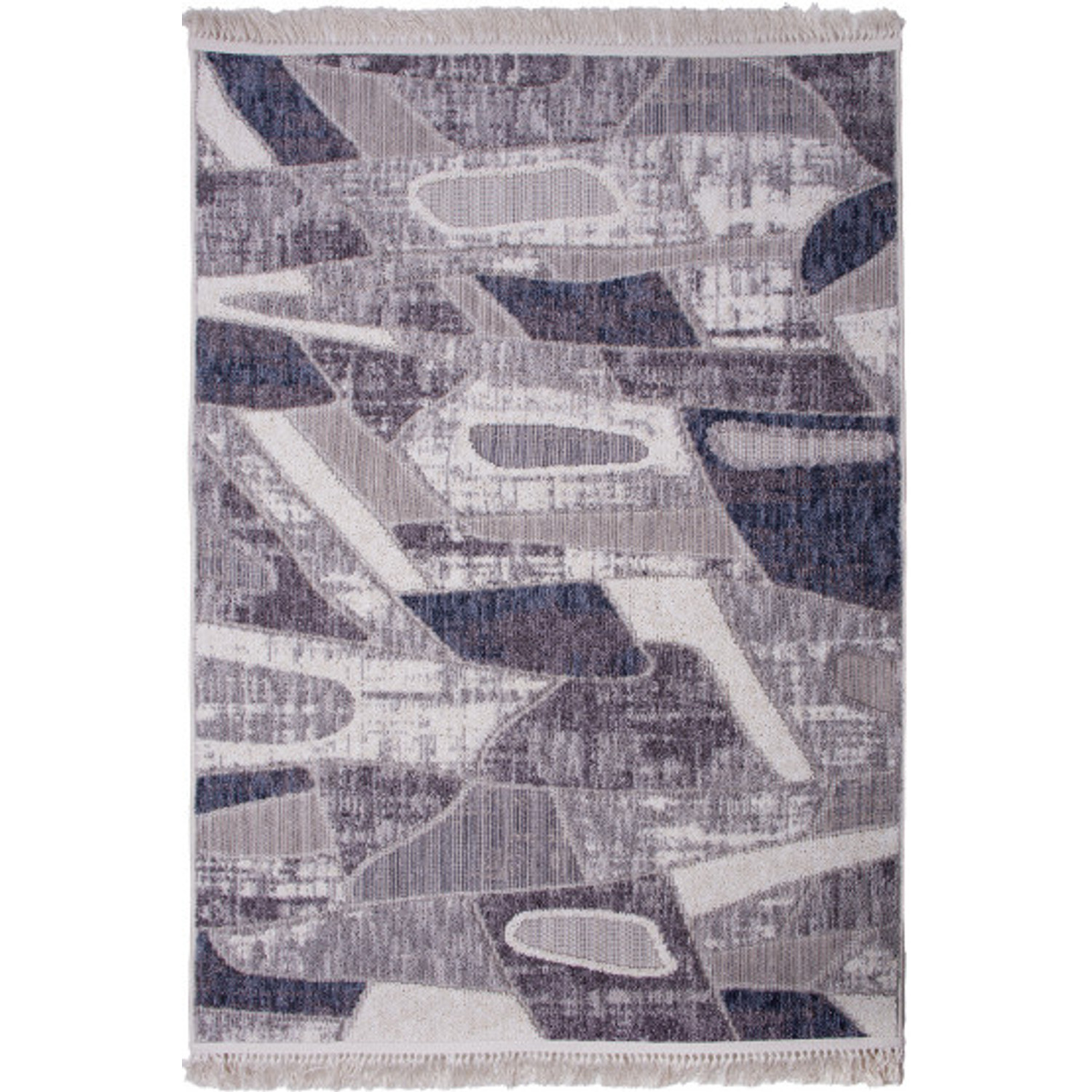 Koberec BENITA 519 modrá-krémová - 160x230 cm Marbex