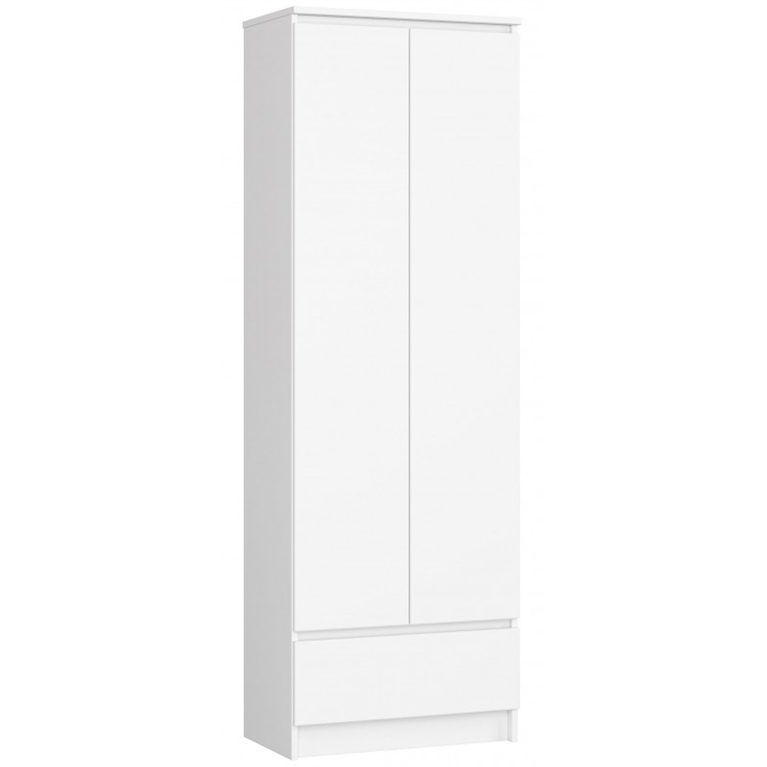 Regál R60 4D 1SZ CLP-bílá Akord