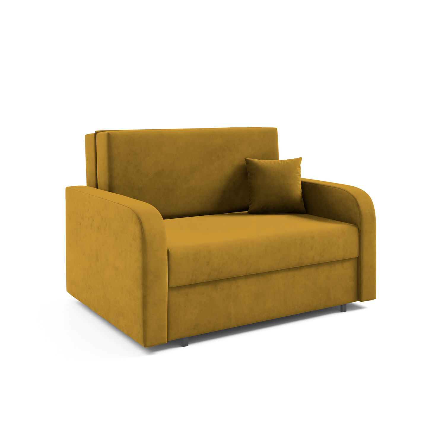 Rozkládací pohovka FERONI II Žlutá SG nabytek