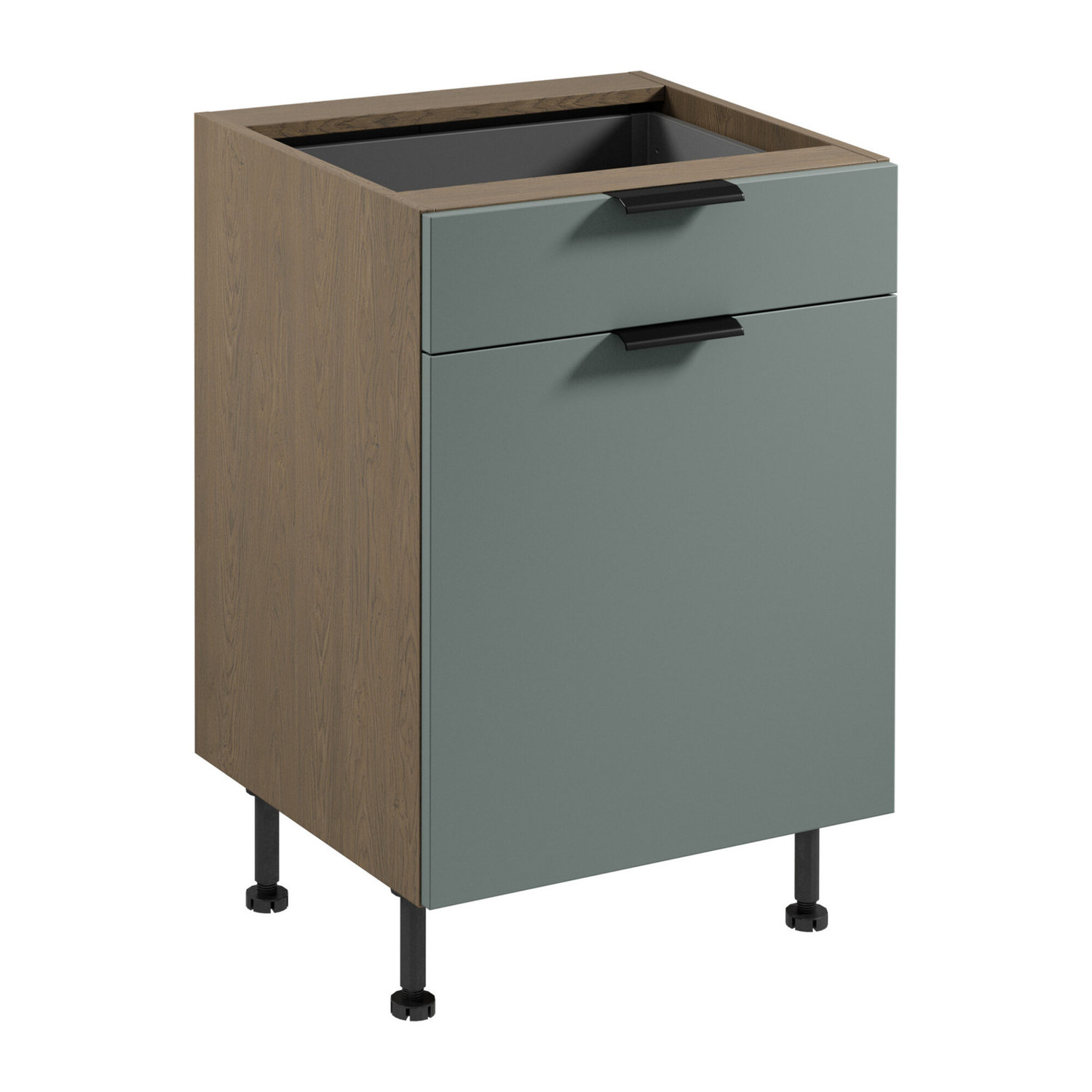 Kuchyňská skříňka SORENTO D60S1- P/L AX -  Baltic Storm Zelená GALA