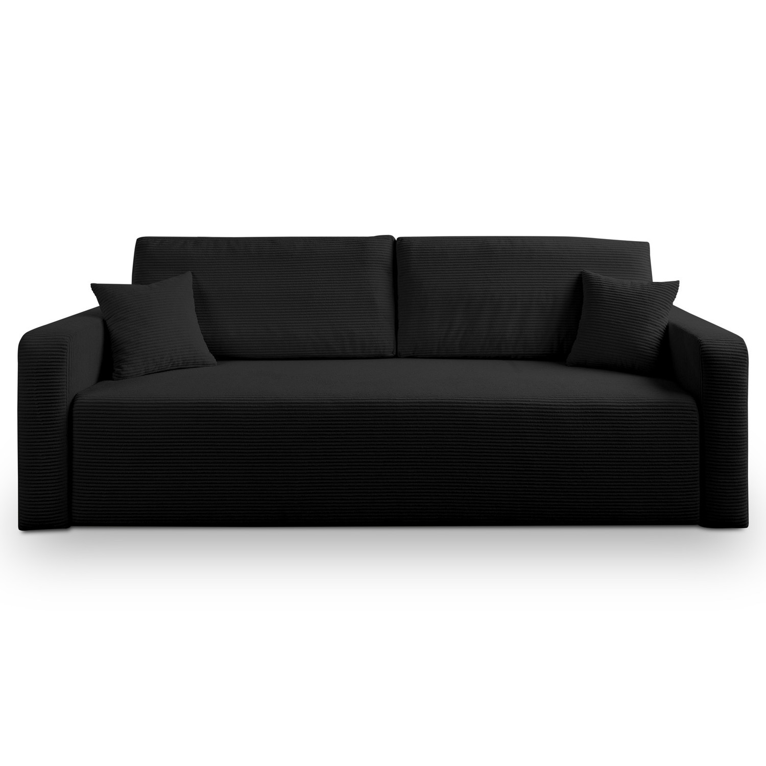 Rozkládací pohovka LILLY - Poso Černá BOLIVAR