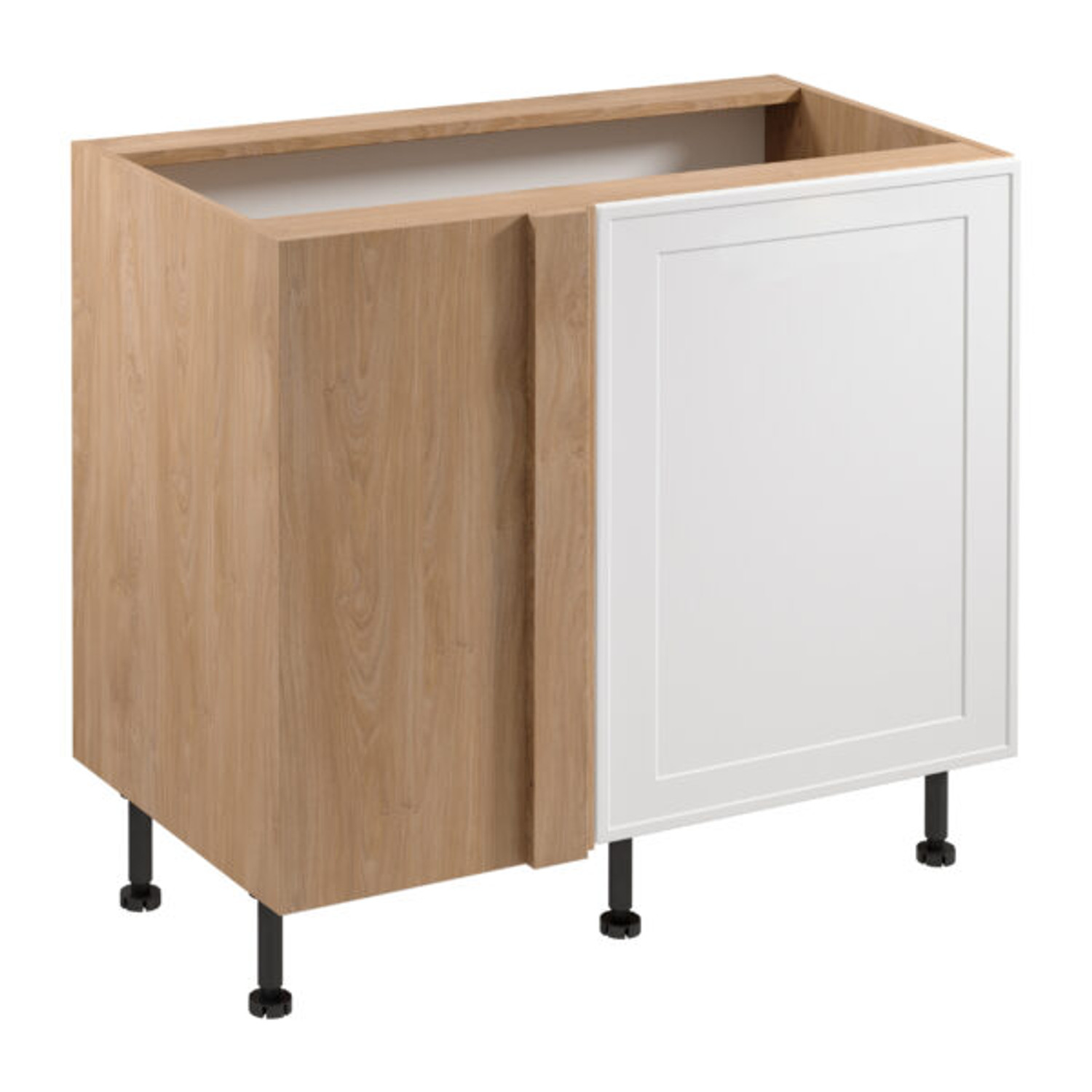 Kuchyňská skříňka SORENTO D100N - P/L -  Puccini/bílý rám GALA