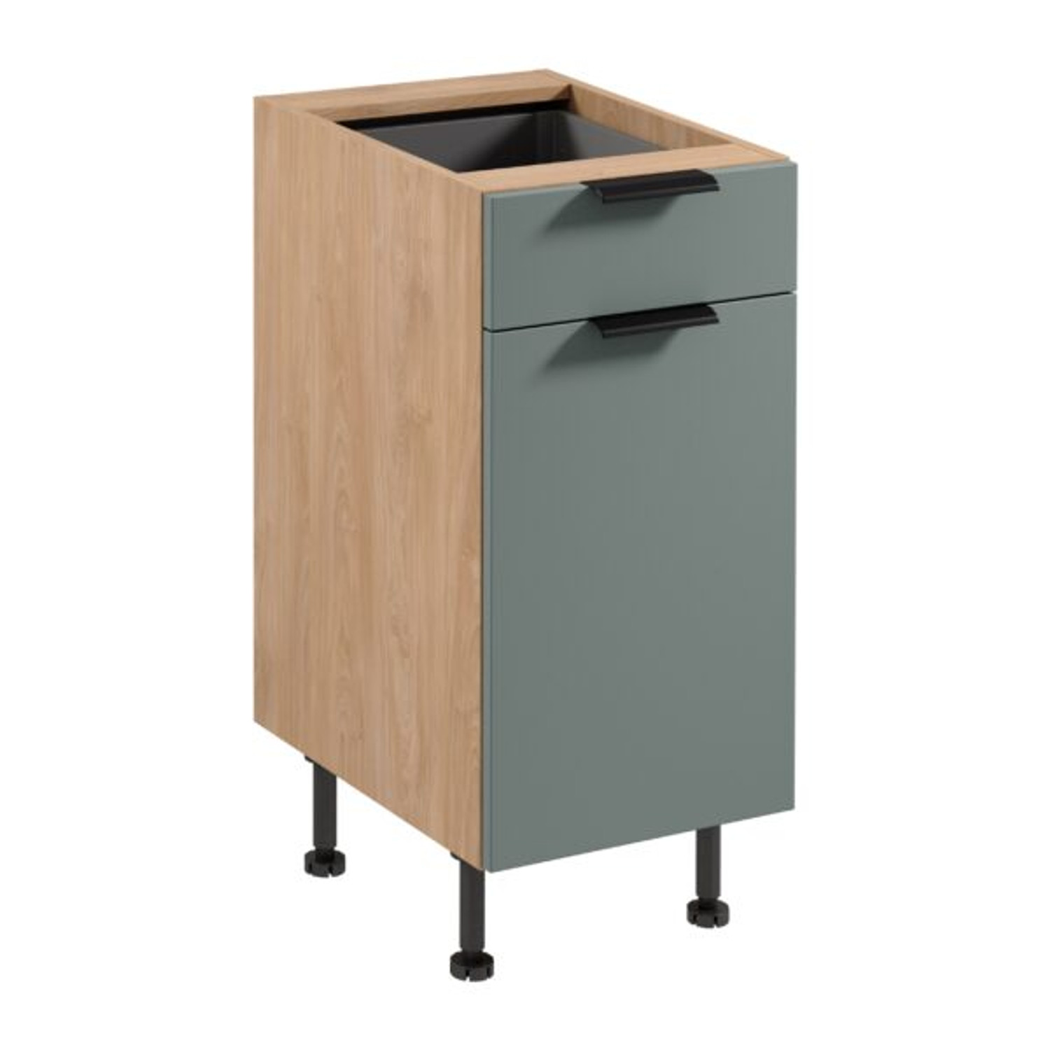 Kuchyňská skříňka SORENTO D40S1 - P/L - Puccini Zelená GALA