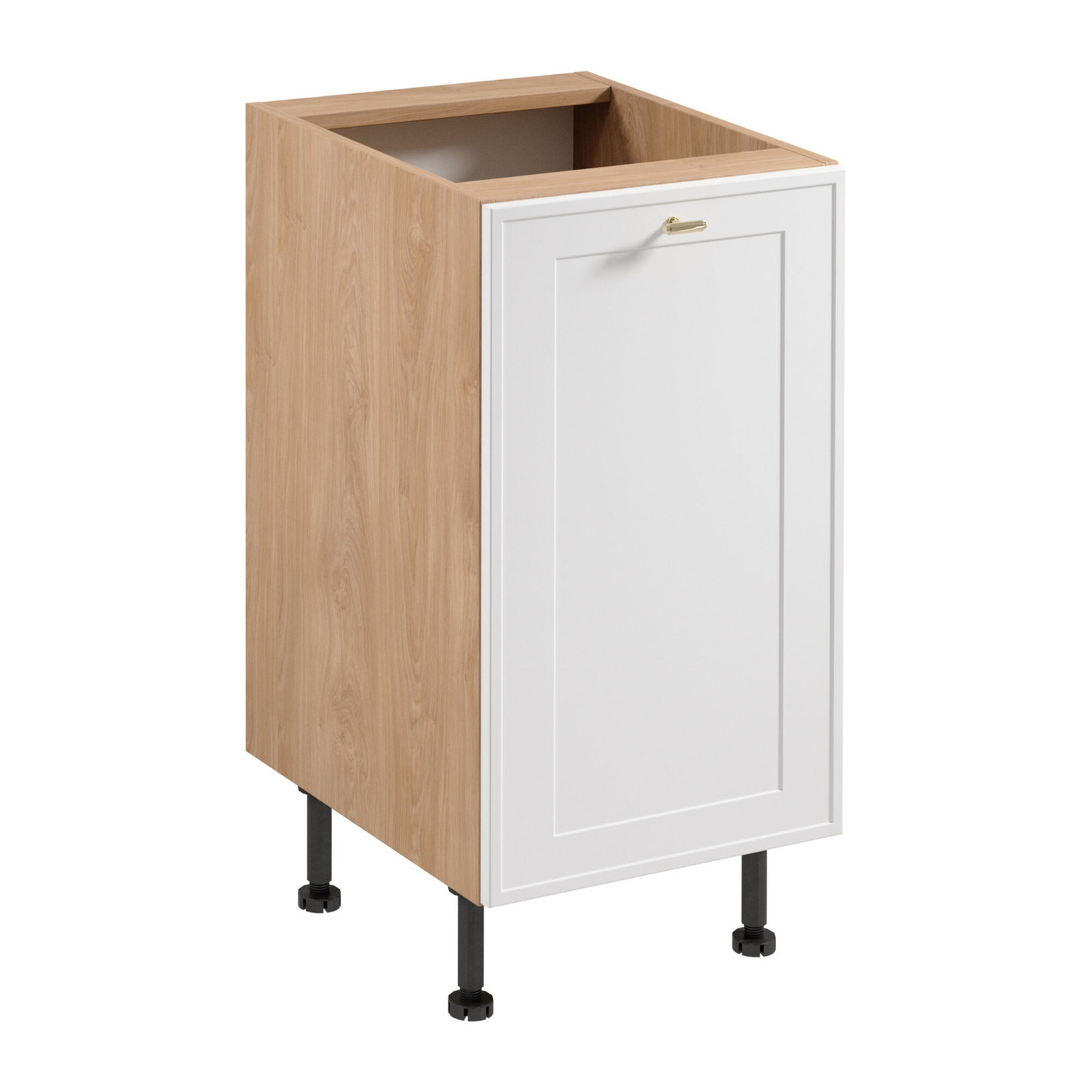 Kuchyňská skříňka SORENTO D45 - P/L - Puccini/bílý rám GALA