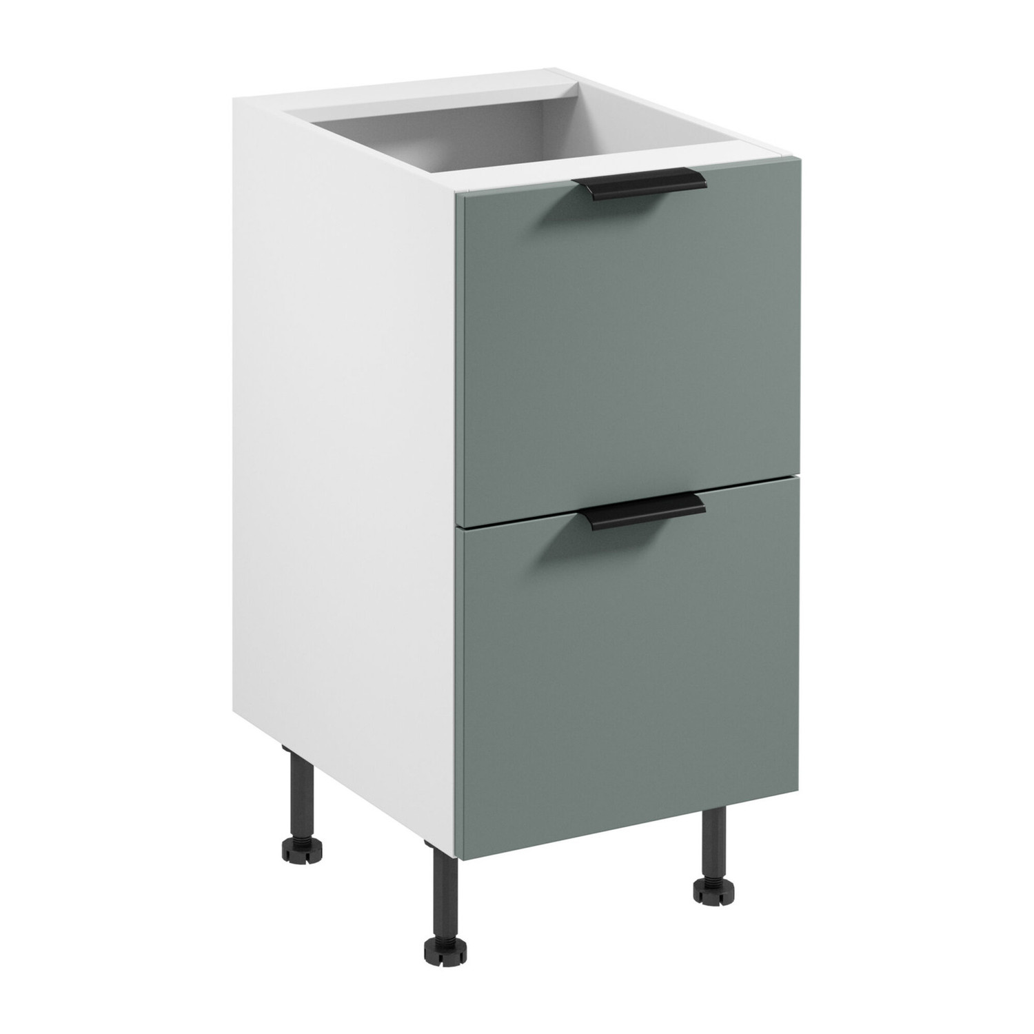 Kuchyňská skříňka SORENTO D45S2 AX - bílá Zelená GALA