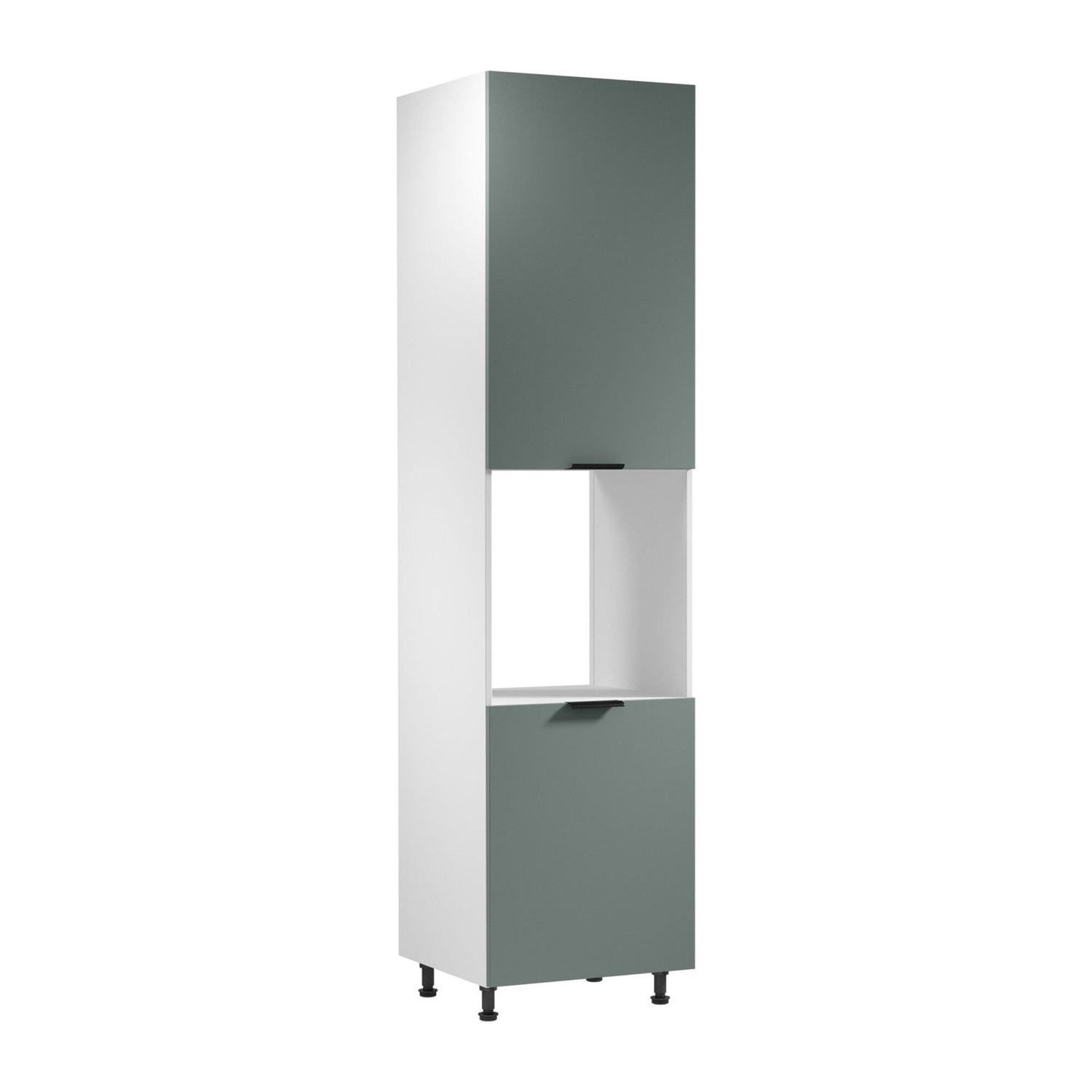 Kuchyňská skříňka SORENTO D60PWN - P/L - bílá Zelená GALA