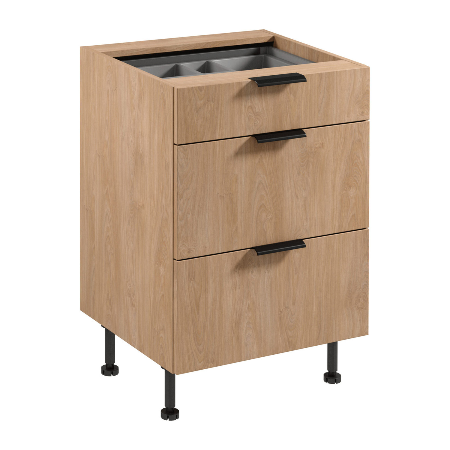 Kuchyňská skříňka SORENTO D60S3 AX - Puccini Béžová GALA