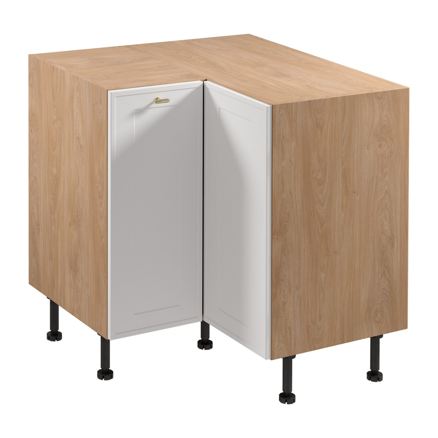 Kuchyňská skříňka SORENTO D90N -  Puccini/bílý rám GALA