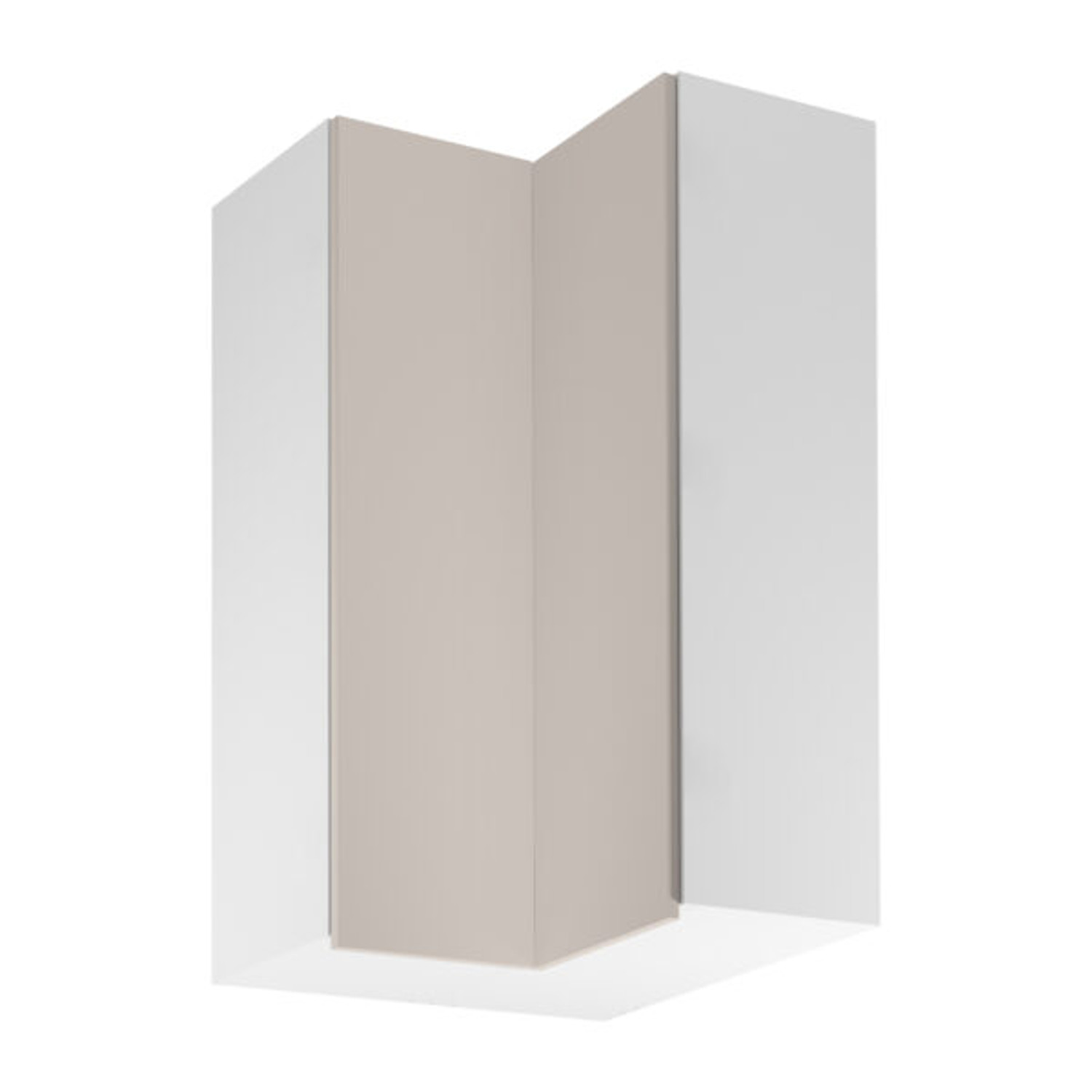 Závěsná kuchyňská skříňka SORENTO G60N2 - bílá Béžová GALA