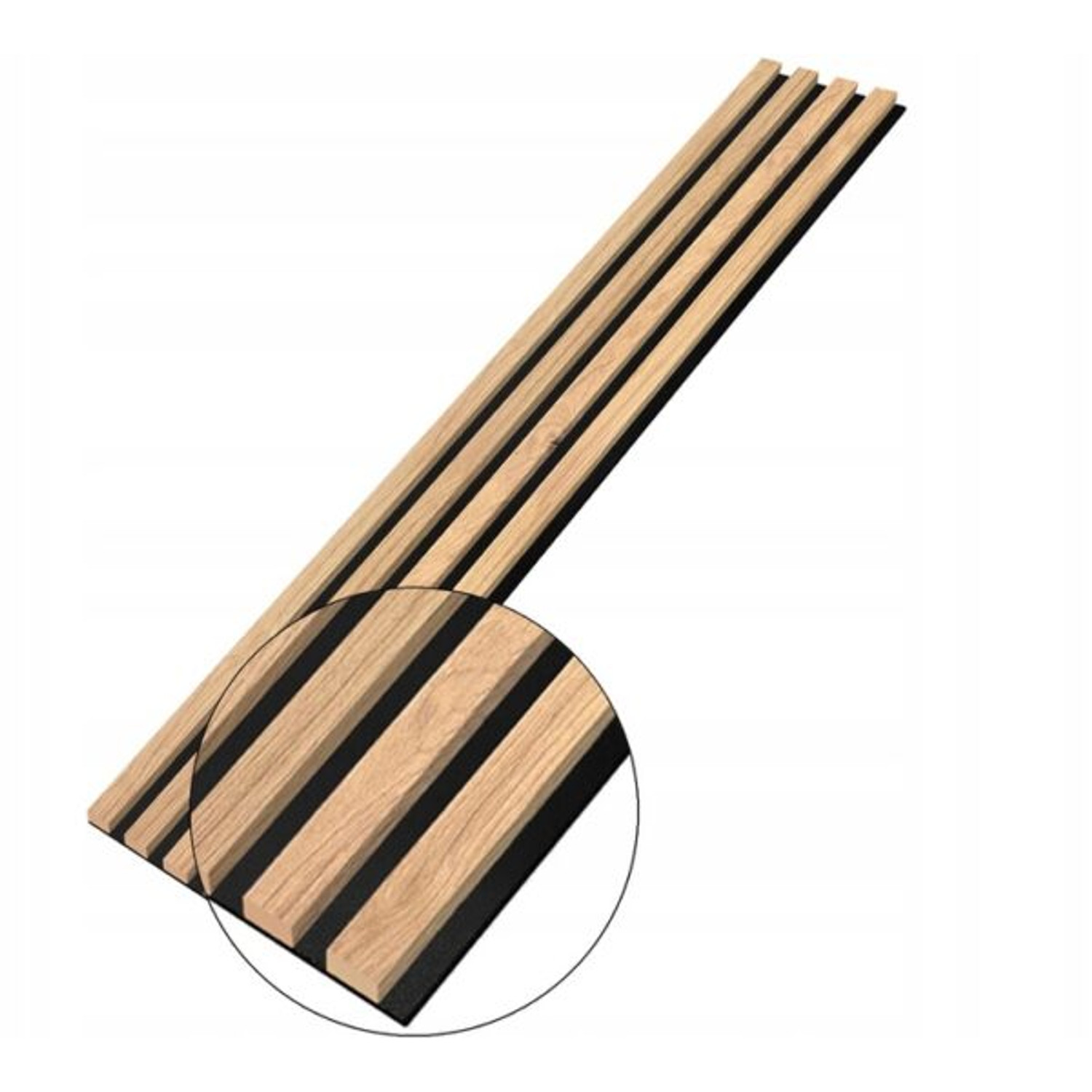 Designový panel z lamel Dub Artisan - 18 cm - 4 lamely E-LAMELE