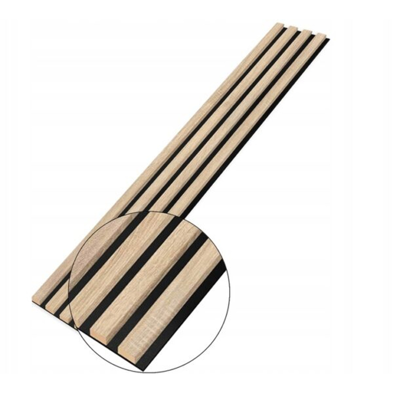 Designový panel z lamel Dub Sonoma - 18 cm - 4 lamely E-LAMELE