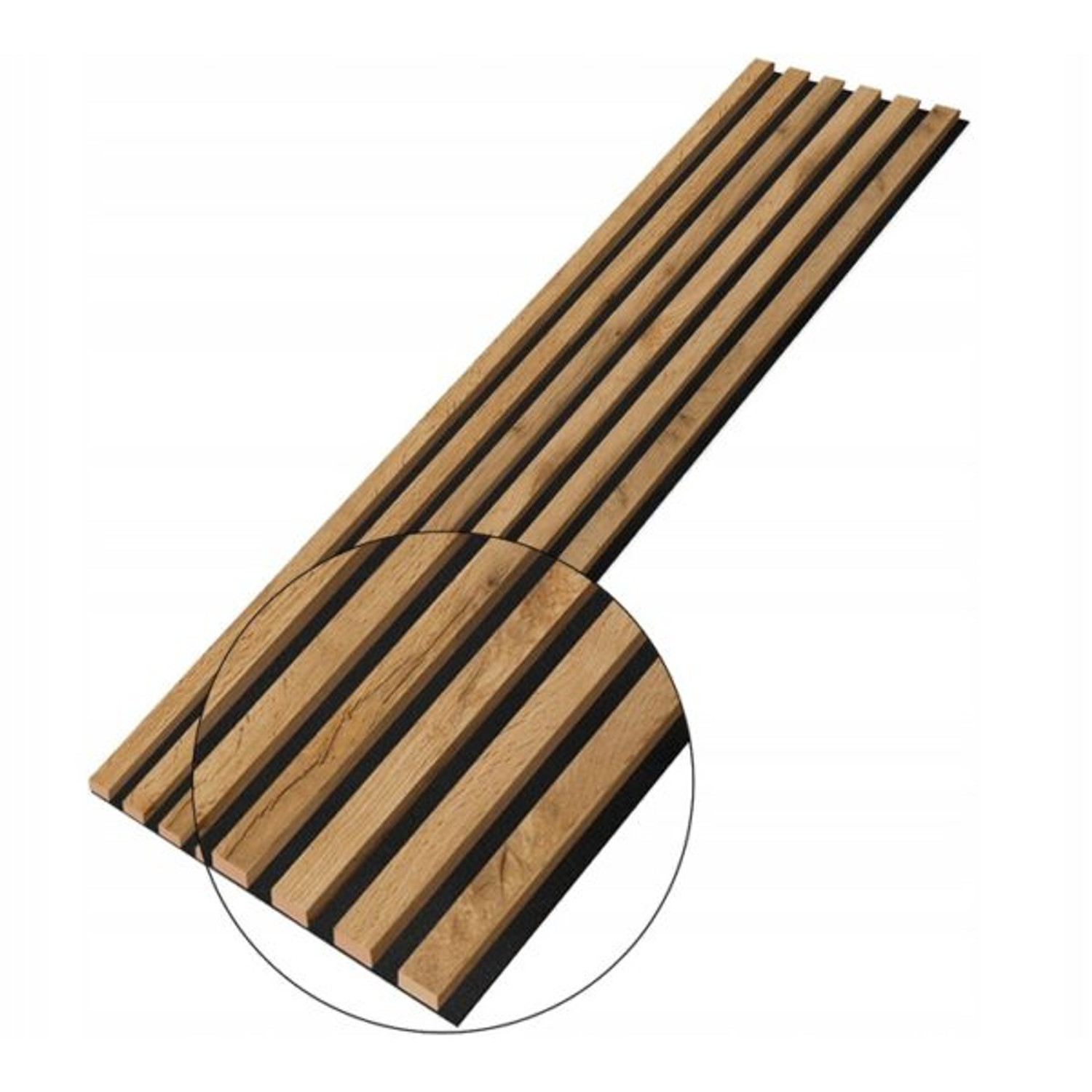 Designový panel z lamel Dub Wotan - 28 cm - 6 lamel E-LAMELE