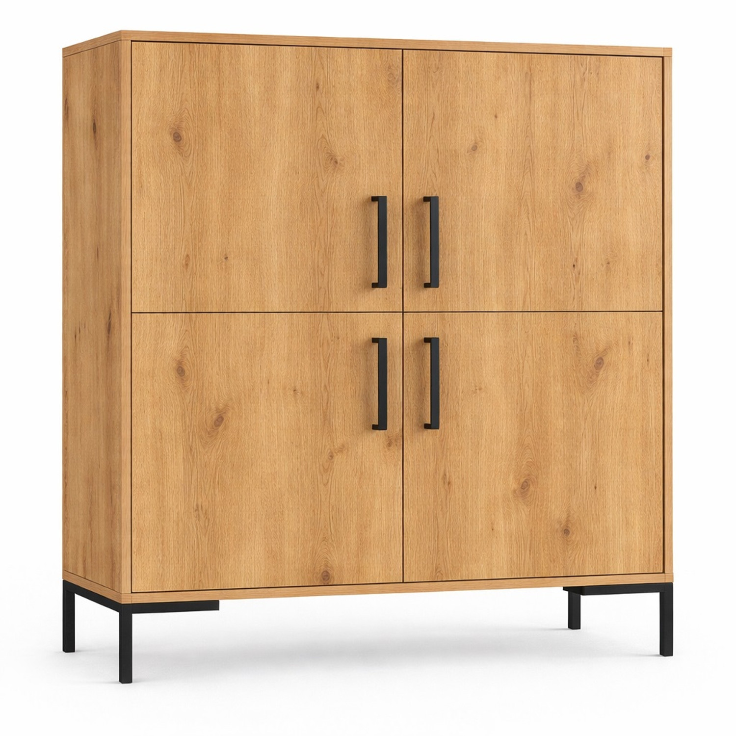 Komoda na nožičkách 4D - dub artisan SG-nábytek